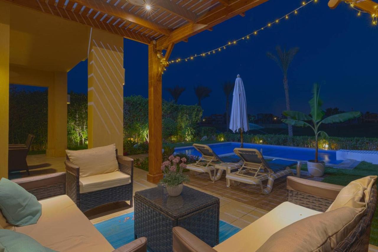 Safty Palm Oasis Private Pool & Beach Access Villa Ain Sukhna Exterior photo